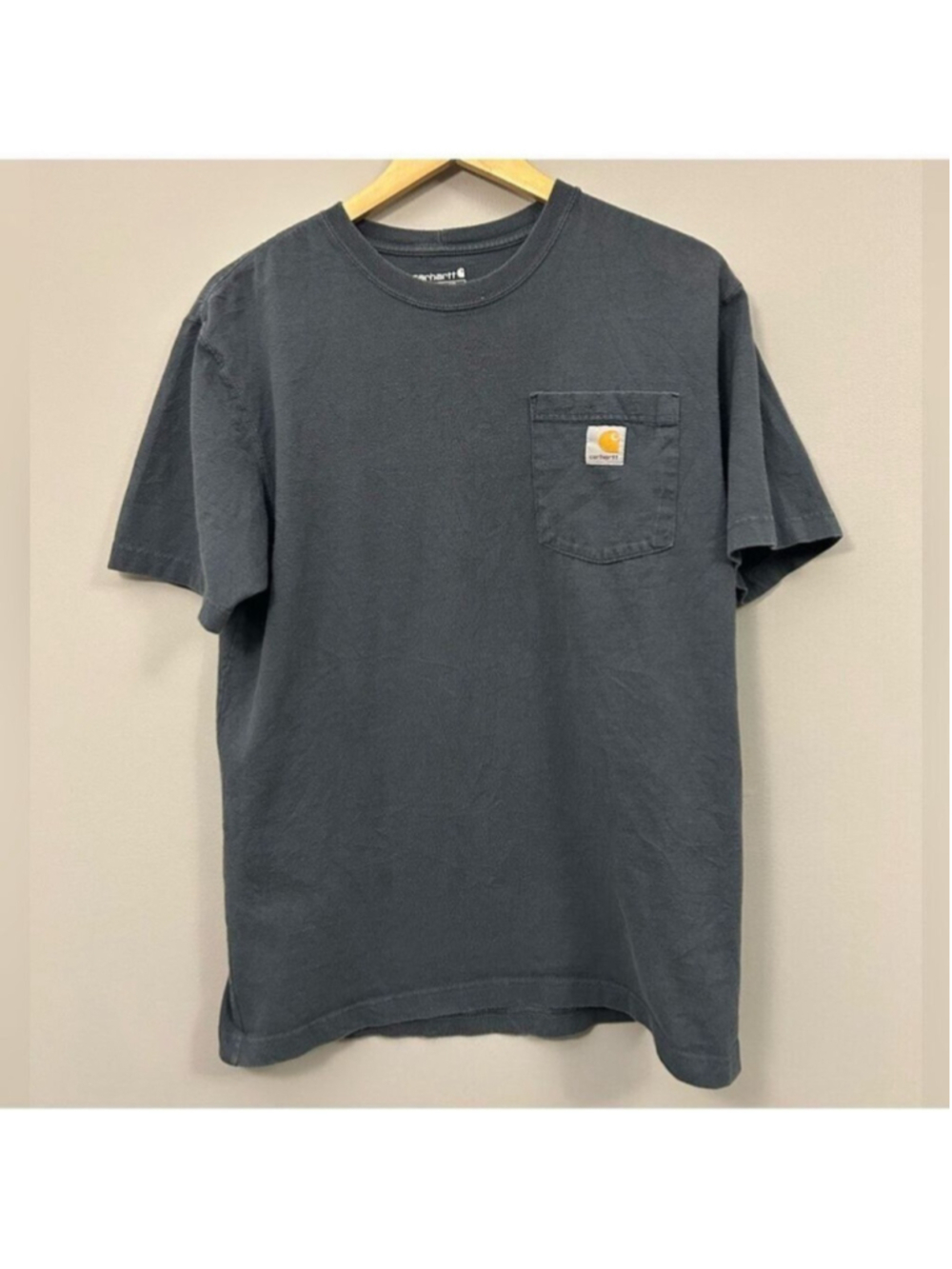 Carhartt Men's Dark Gray Blue Short Sleeve Tee